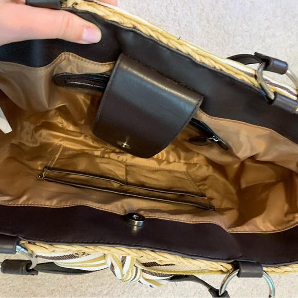 Fortuna Valentina Woven Tote - Picture 4 of 5